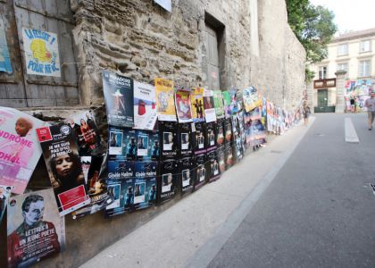 Spectacolul străzii la Avignon!