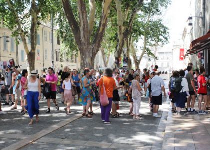 Spectacolul străzii la Avignon!