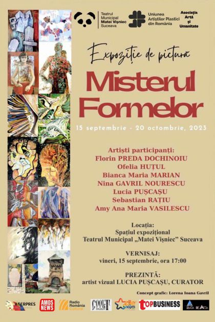 „Misterul formelor” - vineri, 15 septembrie, ora 17:00