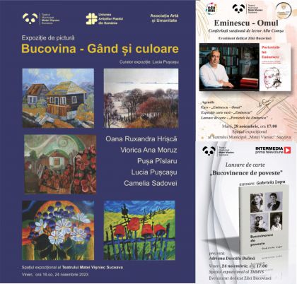 Evenimente culturale dedicate Zilei Bucovinei la Teatrul Municipal „Matei Vișniec” Suceava