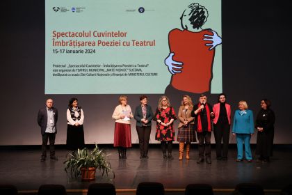 Proiectul „Spectacolul Cuvintelor - Îmbrățișarea Poeziei cu Teatrul” - premiera câștigătorilor