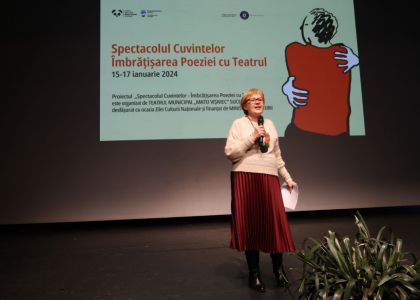 Proiectul „Spectacolul Cuvintelor - Îmbrățișarea Poeziei cu Teatrul” - premiera câștigătorilor