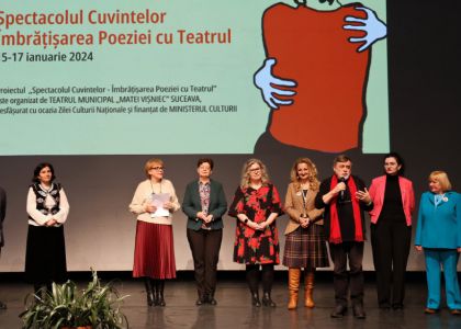 Proiectul „Spectacolul Cuvintelor - Îmbrățișarea Poeziei cu Teatrul” - premiera câștigătorilor