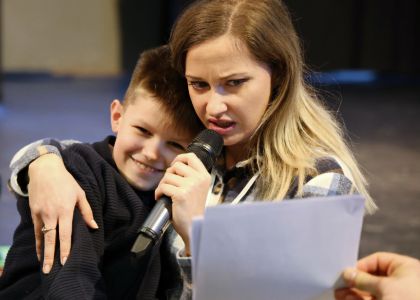 Evenimentul Spectacolul Cuvintelor - Îmbrațișarea Poeziei cu Teatrul, dedicat Zilei Culturii Naționale- ziua 1