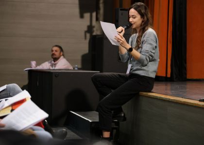 Evenimentul Spectacolul Cuvintelor - Îmbrațișarea Poeziei cu Teatrul, dedicat Zilei Culturii Naționale - ziua a 2-a