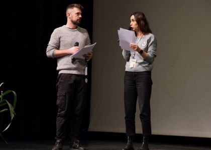 Evenimentul Spectacolul Cuvintelor - Îmbrațișarea Poeziei cu Teatrul, dedicat Zilei Culturii Naționale - ziua a 2-a