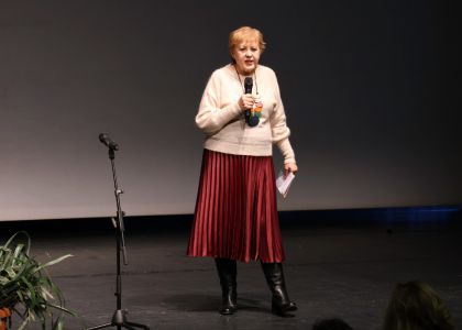 Evenimentul Spectacolul Cuvintelor - Îmbrațișarea Poeziei cu Teatrul, dedicat Zilei Culturii Naționale - ziua a 3-a (prima parte)