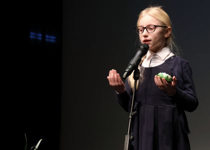 Evenimentul Spectacolul Cuvintelor - Îmbrațișarea Poeziei cu Teatrul, dedicat Zilei Culturii Naționale - ziua a 3-a (prima parte)