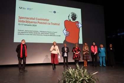 Premianții concursului de interpretare poezii din cadrul proiectului „Spectacolul Cuvintelor - Îmbrățișarea Poeziei cu Teatrul”