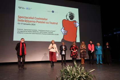 Premianții concursului de interpretare poezii din cadrul proiectului „Spectacolul Cuvintelor - Îmbrățișarea Poeziei cu Teatrul”
