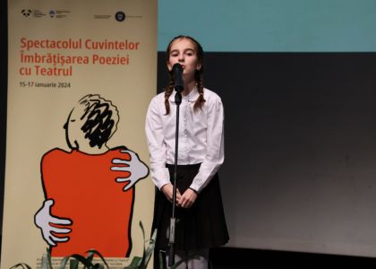 Evenimentul Spectacolul Cuvintelor - Îmbrațișarea Poeziei cu Teatrul, dedicat Zilei Culturii Naționale - ziua a 3-a (partea a II-a)