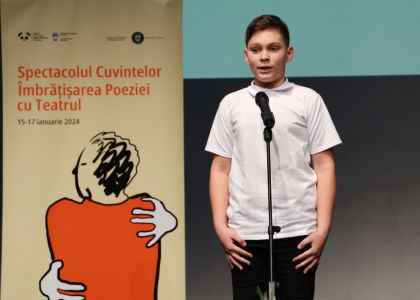 Evenimentul Spectacolul Cuvintelor - Îmbrațișarea Poeziei cu Teatrul, dedicat Zilei Culturii Naționale - ziua a 3-a (partea a II-a)