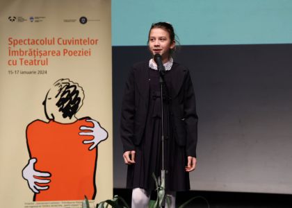 Evenimentul Spectacolul Cuvintelor - Îmbrațișarea Poeziei cu Teatrul, dedicat Zilei Culturii Naționale - ziua a 3-a (partea a II-a)