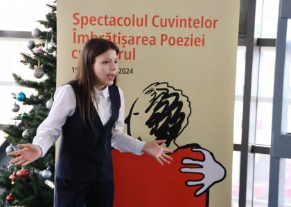 Evenimentul Spectacolul Cuvintelor - Îmbrațișarea Poeziei cu Teatrul, dedicat Zilei Culturii Naționale - ziua a 3-a (partea a III-a)