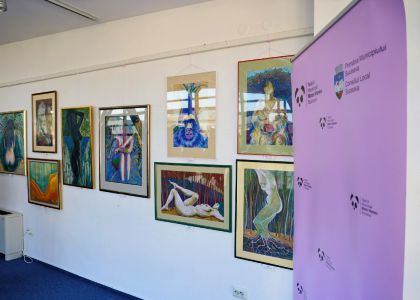 Expoziția Niculai Moroşan - MISTER-FRUMUSEŢE - TV M Neamț