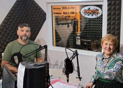 Managerul TMMVS invitată la emisiunea Dis-de-Dimineață, la Radio Impact FM Suceava