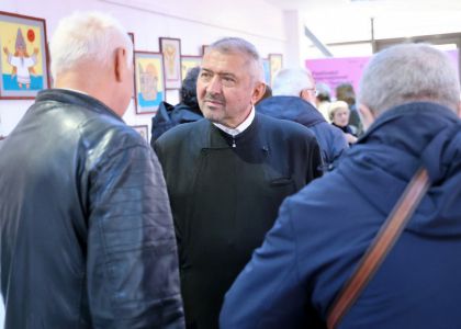 Vernisajul expoziției CONTRASTE a artistului Radu Bercea