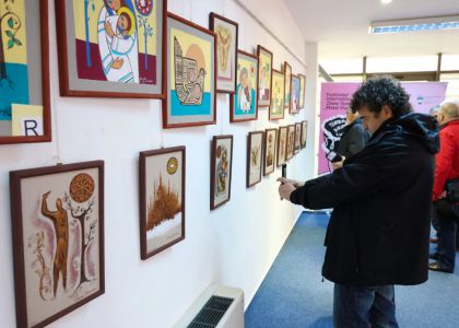 Vernisajul expoziției CONTRASTE a artistului Radu Bercea