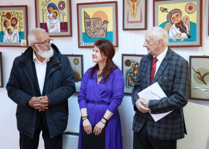 Vernisajul expoziției CONTRASTE a artistului Radu Bercea