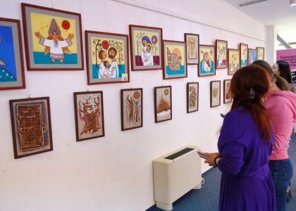 Vernisajul expoziției CONTRASTE a artistului Radu Bercea