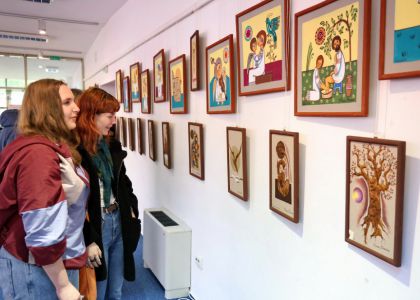 Vernisajul expoziției CONTRASTE a artistului Radu Bercea