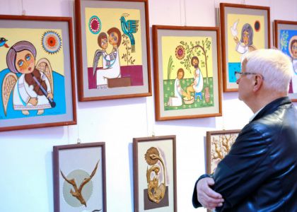 Vernisajul expoziției CONTRASTE a artistului Radu Bercea