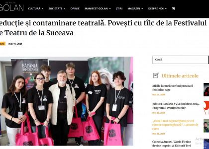 Seducție și contaminare teatrală. Povești cu tîlc de la Festivalul de Teatru de la Suceava