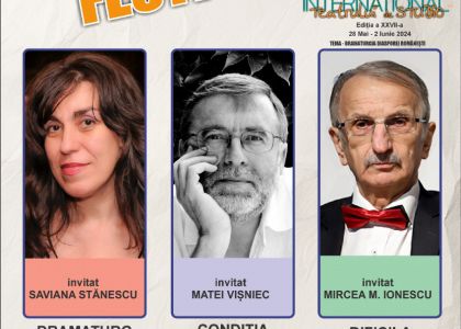 JURNALUL DE FESTIVAL. ZIUA 2. FESTIVALUL INTERNAȚIONAL AL TEATRULUI DE STUDIO