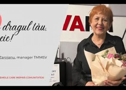 De Dragul Tău, Femeie! Angela Zarojanu, manager Teatrul Municipal „Matei Vișniec" Suceava