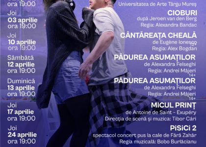 Programul lunii aprilie 2025