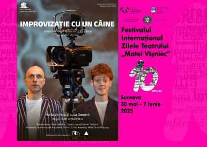 Improvizație cu un câine