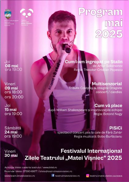 Programul lunii mai 2025