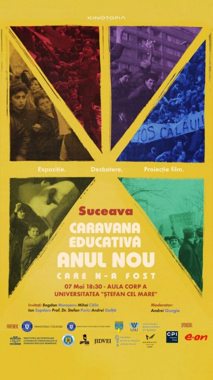 Caravana Cinematografică „Anul Nou care n-a fost” ajunge la Suceava