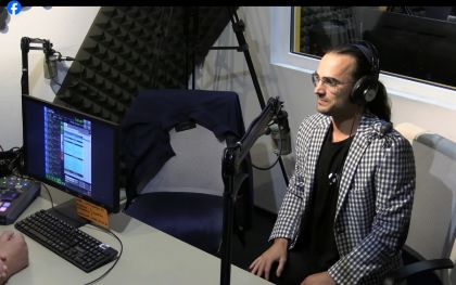 Bogdan Amurăriței, actor al Teatrului Municipal "Matei Vișniec" din Suceava invitat la Impact FM