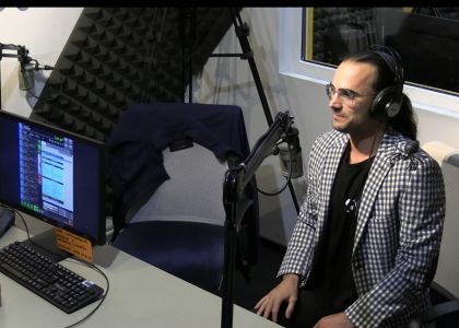 Bogdan Amurăriței, actor al Teatrului Municipal "Matei Vișniec" din Suceava invitat la Impact FM
