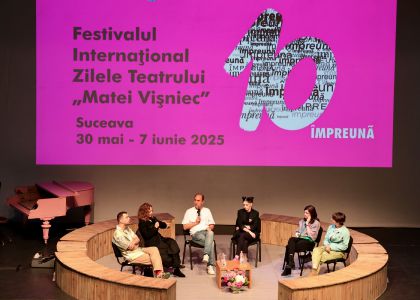 „Teatrul nostru, arta cui?” – întrebare pentru participanții la Festivalul „Zilele Teatrului Matei Vișniec” de la Suceava