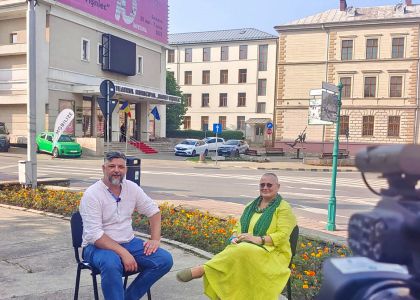Irina Gomoriceanu, la Festivalul Internațional Zilele Teatrului „Matei Vișniec”