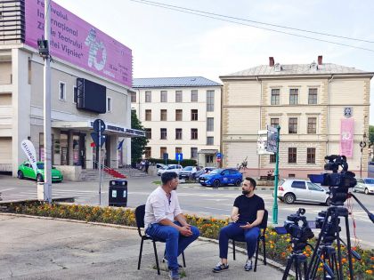 Liviu Romanescu la Festivalul Internațional Zilele Teatrului „Matei Vișniec”