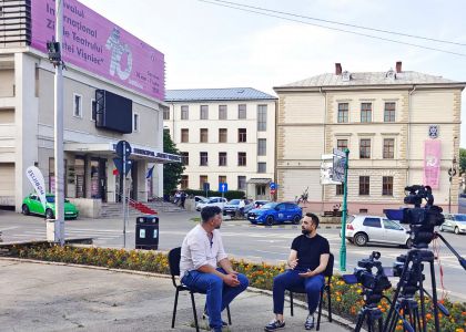 Liviu Romanescu la Festivalul Internațional Zilele Teatrului „Matei Vișniec”