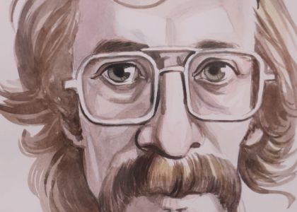 100 de actori români în festival.  Vernisaj. Expoziție de caricatură – portret în acuarelă, Ovidiu Stanciu, artist plastic