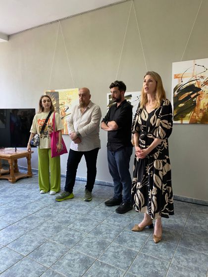IMERSIV – Expoziție performance. Vernisaj. Expoziție – performance, Sebastian Rațiu, artist plastic