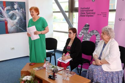 GUSTUL TEATRULUI - Lansare de carte, Carmen Mihalache, Editura Junimea, Iași, 2025