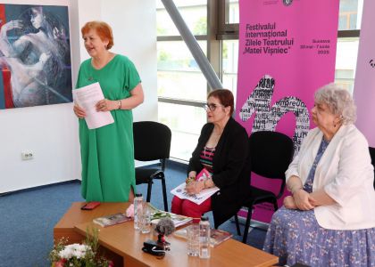 GUSTUL TEATRULUI - Lansare de carte, Carmen Mihalache, Editura Junimea, Iași, 2025