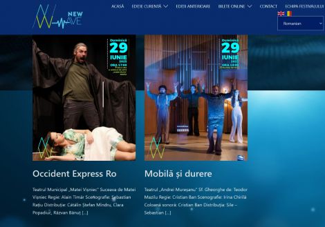Spectacolul „Occident Express Ro” invitat la Festivalul „New Wave”