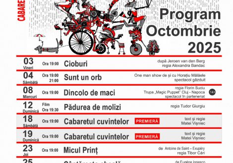 Programul lunii octombrie 2025