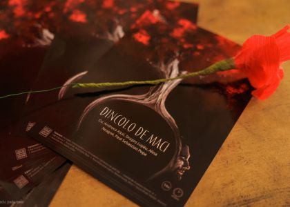 Spectacolul „Dincolo de maci” ajunge la Suceava - 8 octombrie, ora 19:00, la Teatrul Municipal „Matei Vișniec” Suceava