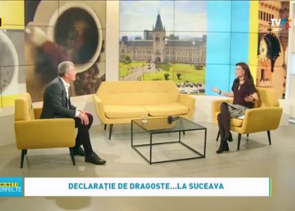 Managerul TMMVS, Adrian Păduraru, invitat la emisiunea Dimineți perfecte - TVR Iași