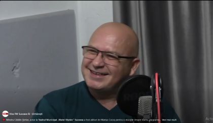 Actorul  Mîndru Cătălin Ştefan invitat la VIVA FM