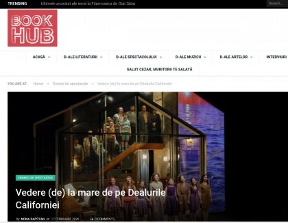 Vedere (de) la mare de pe Dealurile Californiei, de Nona Rapotan