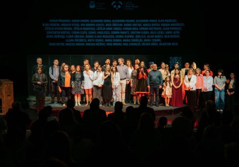 Oamenii teatrului - simfonia unei echipe. O reprezentație unică, un spectacol eveniment care celebrează Ziua Mondială a Teatrului